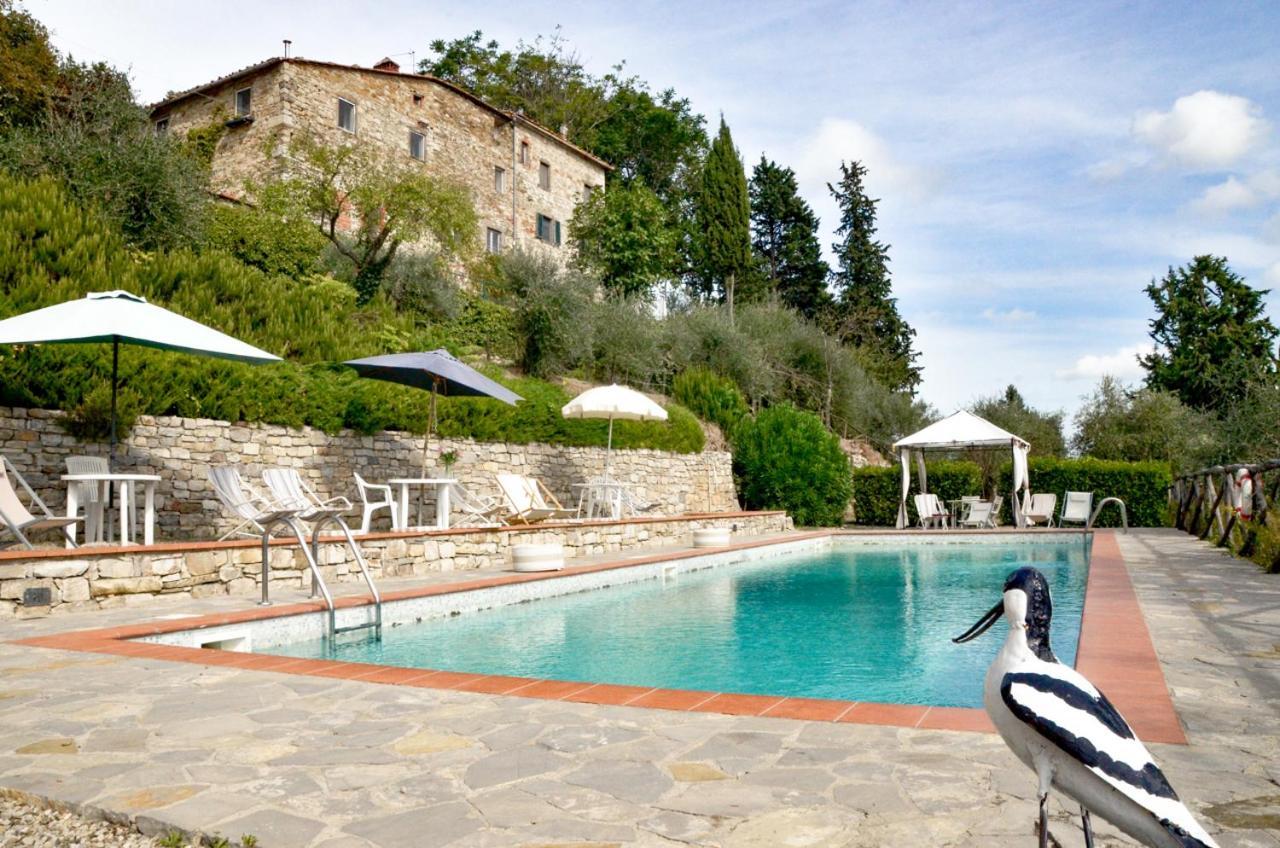 Casa Antico Roseto With Swimming Pool Villa Castellina in Chianti Dış mekan fotoğraf