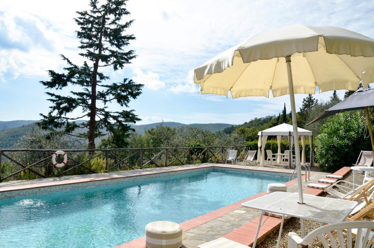 Casa Antico Roseto With Swimming Pool Villa Castellina in Chianti Dış mekan fotoğraf